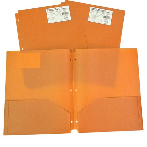 plastic pocket folders walmart.